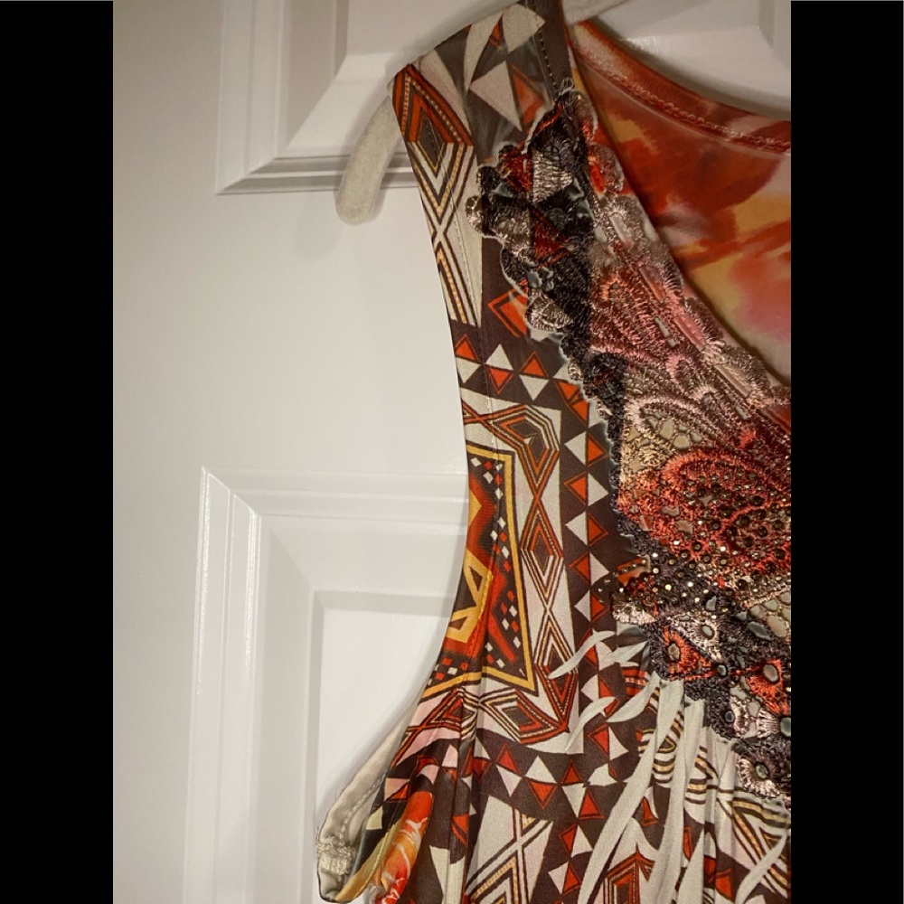 Style & co. Fun summer sleeveless dress with bling. - Picture 4 of 7